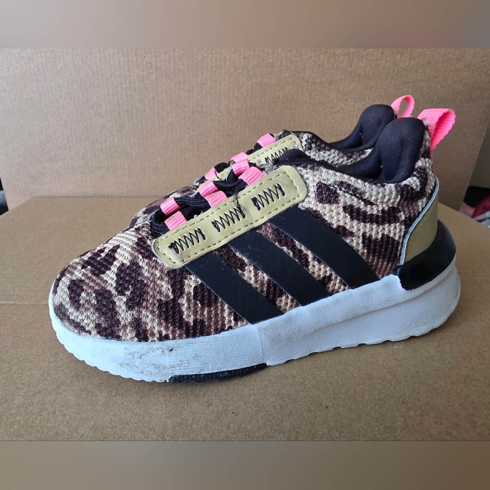 Adidas Kids Leopard Print Sneakers